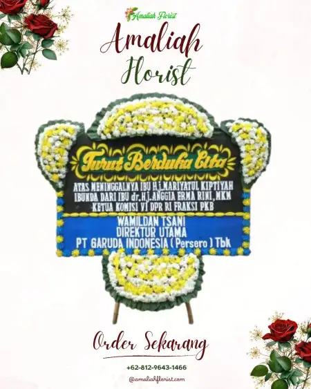 Papan Bunga Duka Karangglonggong